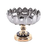 Obstkorb, runde Glas-Obstschale, chinesische Retro-Kreative Süßigkeitenschale, Zuhause, Wohnzimmer, Küche, Desktop-Dekoration, Obstteller, Obstteller, Obstteller Everything is fine