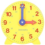 DHCHAPU DHCHAPU Schüleruhr – Sagen Sie die Zeit – 12-Stunden- und 24-Stunden-Uhr. Schüler-Lernuhr