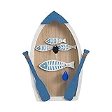 Alipis 1 Stück Schlüsselkasten Mariposas Decorativas Para Pared Holzgarderobe Halskette Kleiderbügel Hintertürhaken Eingangsbereich Schlüsselbrett Mediterraner Schlüsselhaken