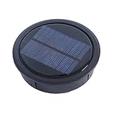 fanelod Solarpanel-Laterne, 2,7 x 2,7 Zoll Smart Garden Ersatz-Solarleuchte, Solar-Gartenleuchten-Panel, Solarpanel-Gartenleuchten für den Außenbereich, wasserdicht