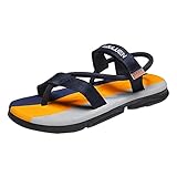 Herren Freizeit Sandalen Mode Retro Strandschuhe Männer Modische Flat Toe Flip Flops Flat Beach Flip Flops Fashion Toe Flip Flops Sandalen Freizeit Flip Flops Trekkingsandalen Outdoor Sport