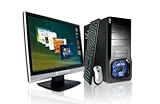 VCM Moros 2 55,9 cm (22 Zoll) Desktop-PC (AMD Phenom II X4 945 3GHz, 4GB RAM, 1000GB HDD, ATI HD4870 1024MB, DVD, Win 7 HP)