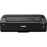 Canon imagePROGRAF PRO-300 A3+ Drucker Farbtintenstrahldrucker Fotodrucker (DIN A4, A3, A3+, 4800 x 2400 dpi, 7,5 cm LCD, WLAN, LAN, USB, AirPrint, PRINT App, 10 separate Tintentanks), schwarz