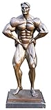 HongLianRiven Skulptur Mann Nude Torso Statue-Bodybuilder-Skulptur-Statue, Athlet-Bronzestatue Bronze-Künstler-Kollektion Handwerk Modell Figuren Statue