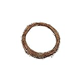 Ostern Figuren Rattan-Kranz zum Aufhängen, zum Aufhängen, zum Basteln, Dekoration, Bambus, Tür, Basteln, Kranz, Heimwerken Weidenkranz 60 cm Durchmesser (D, One Size)