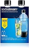 Quadix Soda Stream DuoPack 2x 1L Tritan-Flasche ENDLICH spülmaschinengeeignet