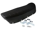 Sitzbank lang schwarz universal Moped Mofa