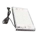 BAOFUYA Bräunungslichtgerät LED Bräunungslichtgerät, Bräunungslampen Knopfsteuerung 85265V Kompakt 100W für Körper für Gesicht (EU-Stecker)