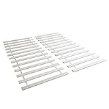 Homestyle4u 1758, Rollrost Lattenrost Rolllattenrost 160 x 200 Kiefer Massivholz 2 x 13 Latten Bett