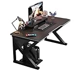 PC Laptop-Tisch PC-Desktop-Tisch, einfacher Gaming-Tisch und Stühle, Heimschreibtisch, Studenten-Schreibtisch, Büro-Werkbank, Schlafzimmertisch, Büro-Schreibtisch, PC-Tisch Schreibtische ( Size : 120*