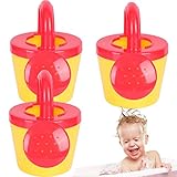 Povanjer Kinder Gießkanne Gartenarbeit - 3 STÜCKE Kinder Gießkanne Sprinkler Spielzeug - Strand Sand Spielzeug Garten Spielzeit Gießkanne für Strand Badewanne Schwimmbad Garten