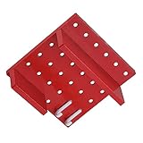 DOITOOL 1 Satz Regalwandhaken Metalllagerregale Kunststoff-Stecktafelhalterungen Für Regale Kabelhalter Flaschenwand-Stecktafelregal Wandlagerregal Kunststoff-Stecktafelregalrolle