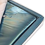 Traumreiter Wasserbett Matratze dual, Wassermatratze 80x200 für 160x200 Softside Schaumwanne Außenmaß, Wasserbettmatratze Duo Wasser Matratze Water Bed Mattress Wasserkern (schwingt 0 Sek. & fest)
