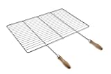 Grillrost 53x38cm aus europäischem Edelstahl, Edelstahl Grillrost, Grillrost Rostfrei