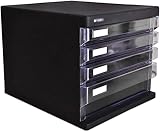 Aktenschrank Desktop 4 Schichten Schublade Schreibtisch Aufbewahrungsbox Desktop Organizer Home Office Archiv Aktenschrank Bücherregal