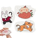 Küchenschwämme | Geschirrspüler Cartoon Tiere | Langlebige Schwämme aus Zellulose Lose zum Reinigen der Küche Angxiong