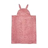 Pippi Unisex Kinder Kapuzenhandtuch mit niedlichen Ohren