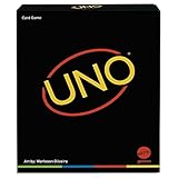 Mattel Games GYH69 - UNO Minimalista Kartenspiel mit Grafiken von Designer Warleson Oliviera, 108 Karten, Spielspaß für die ganze Familie, einzigartiges Geschenk für Kinder und Designfans ab 7 Jahren