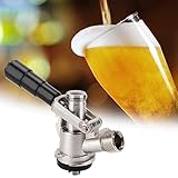 Bierzapfanlage, Fasskupplung S-Typ Fassbier mit Edelstahlsonde, Tragbarer Fasszapfhahnspender mit Sicherheits-Überdruckventil, Heimbrausystem für Bars, Hotels, Restaurants