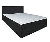 Generic Hercules-Bett Liegefläche 60cm hoch Die stabilere Alternative zum Boxspringbett metallfrei Hotelbett Long Life +150KG H5 (180x200)