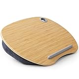 HUANUO Laptopkissen für Bett mit Kabelloch & Anti-Rutsch Streifen für max. 15,6 Zoll Notebook, Tablet