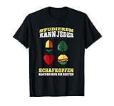 Schafkopf Kartenspiel Schafkopfen am Stammtisch in Bayern T-Shirt