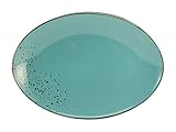 Creatable Nature Collection Platte Oval 35 cm Wasserblau