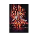 Poster auf Leinwand drucken Bad Times at The El Royale Movie Poster Canvas Wall Art Room Pictures Gifts Decor 50 * 70cm Senza Cornice