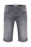 Blend Denon Herren Jeans Shorts Kurze Denim Hose Aus Stretch-Material Regular Fit, Größe:M, Farbe:Denim Grey (76205)