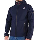 Northster Herren Softshell Jacke Outdoor Übergangsjacke Freizeitjacke Funktionsjacke, navy, M