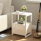 Computer Beistelltisch Couchtische Einfacher moderner Holz-Tee-Tabelle Beistelltisch Assembly Wohnzimmer Sofa Tisch Schlafzimmer Nachttisch Eckschrank Laptop Desk Cart (Color : A9)