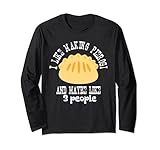 I Like Making Pierogi And Maybe 3 Personen Pierogi Cooking Langarmshirt