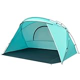 Strandmuschel, Tragbar Extra Light Strandzelt,für 2-3 Personen, Mit Uv Schutz 50+,für Familie, Strand, Garten, Camping