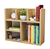 Bücherregal Desktop-Bücherregal, Einfache Bücher, Kleinigkeiten, Lagerregal, Lagerregal, Schreibtisch, Schlafsaal, Bücherregal, Bücherregal Bücherschrank Aufbewahrungsregal ( Color : A , Size : 60*20*