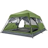 Gonex Camping Zelt, 10 Personen Automatisches Kuppelzelt Wasserdicht Sofortiges Aufstellen Familie Zelt, Winddicht Instant Zelt für Camping Wandern Angeln Trekking Festival Outdoor