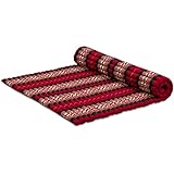 Asia WOHNSTUDIO ROLLMATTE, Kapok Rollmatte der Marke Asia Wohnstudio, 200cm (Länge) x 145cm (Breite) x 4,5cm (Höhe), Thailändische Rollmatte, Entspannungsmatte, Yogamatte, Pilates, Rollmatratze