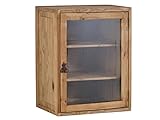 MiaMöbel Hängeschrank Mexico Möbel 51x66x38 cm Landhausstil Massivholz Pinie Honig