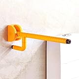 RWRAPS Badewannengriff, Handtuchhalter, Faltbare Stützgriffschiene, Haltegriff-Toiletten, Wandmontage-Haltegriffe, Dusch-Sicherheitsgriff, rutschfeste Balance-Bar-Handläufe