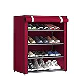 PSTOYS Schuhregale Schuhschrank Schuhregal Schuhregal Schuhregal Schuhregal aus Vliesstoff Schlafzimmer Schuhmacher Schuhregal Regal Schrank Schuhständer Schuhablage (Color : B, Size : 60x72cm)