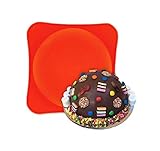 Evercrafting runde Form Schokolade/Kuchenform, Pinata-Kuchenform, Schokoladenformwerkzeug, Flexible Silikonform (runde Form)