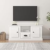 UYSELA Home Sets mit TV-Schrank Hochglanz weiß 100x35,5x45cm Engineered Holz
