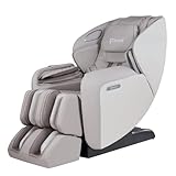 ARONT Massagesessel mit Wärmefunktion-3D-Robotische Hände mit SL-Spur Massage der Wirbelsäule Shiatsu, Bluetooth-Lautsprecher,Zero Gravity Vatertag