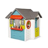 Smoby – Chef Haus - Multifunktionshaus für Kinder für drinnen und draußen, Restaurant, Spielhaus und Kaufmannsladen für Jungen und Mädchen ab 2 Jahren