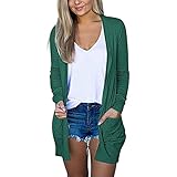 Weihnachtsmotiv Langarm Cardigan Strickjacke Langarm Bluse Langarm Elegant Lässige Oberteile Sweatshirt Damen Damen Tops Plaid Bluse Button Down Cardigan Printed Top Leichte Outwear Strickjacken