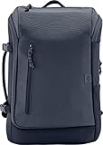 HP Laptop-Rucksack | für 15,6' Laptops | 25L(nicht erweitert)/30 L(erweitert) | wasserabweisend | unisex | 860 g | verschließbare Reißverschlüsse | reflektierendes Material | RFID-Fach | Grau