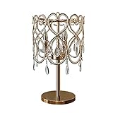 BinOxy Nachttischlampe/Tischlampe Moderne Luxus-Nachttischlampe, herzförmige Kristall-Nachttischlampe, Wohnzimmer-Studiendekoration, Tischlampe, Schlafzimmer-Nachttischlampe Schreibtischlampe