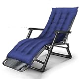 NOALED Home Chair Outdoor-Klappbett, tragbarer Büro-Zero-Gravity-Lounge-Stuhl, Garten-Garten-Pool, Strand-Lounge-Stuhl (EC)