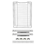 Faobureim Teleskopschublade Auszug küchenschrank Spülenunterschrank Organizer 2 Stück für 40cm Schränke Bremermann Teleskopschublade aus Metall