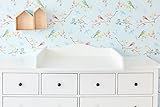 KraftKids Wickelaufsatz weiß passend für breite HEMNES bis 160 cm breit mit Blende