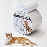 PROTECTO Anti Kratz Folie für Katzen – 27m x 10 cm Doppelseitiges Klebeband zur Kratz Abschreckung – Transparentes Katzen Kratzchutz für Möbel, Teppiche, Sofas und Türen - Kratzschutz Sofa Katze